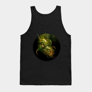 Dragon Circle Design Tank Top